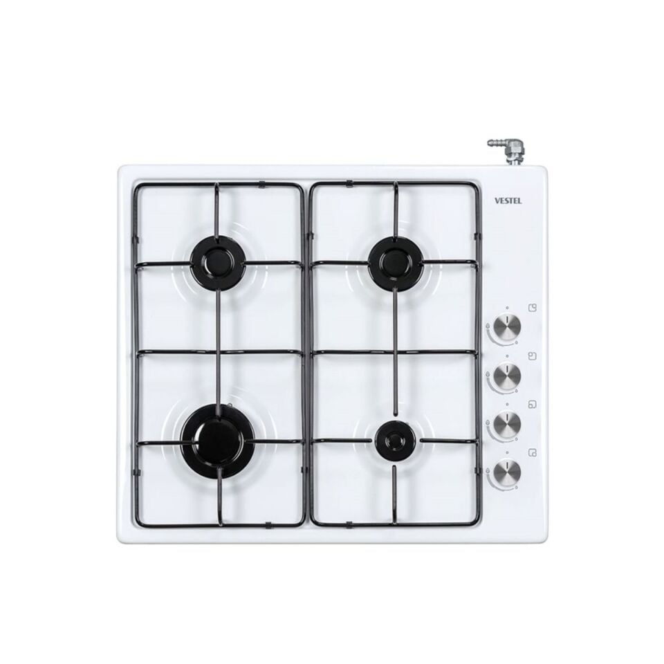 Vestel SO-6004 B DG 60 CM 4 Gözlü Gazlı Set Üstü Ocak