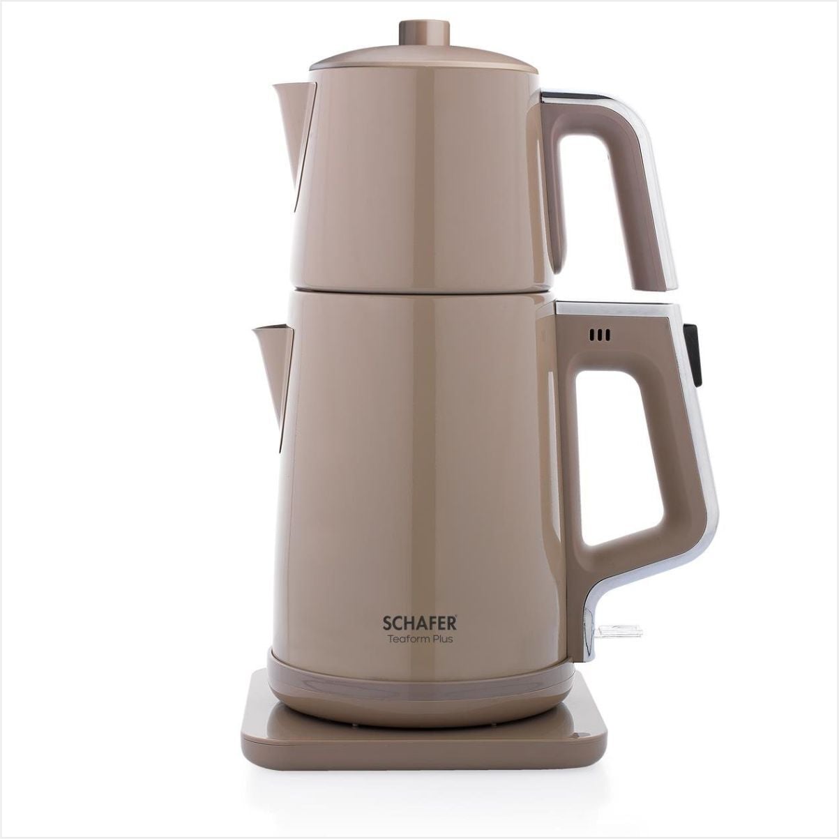 Schafer Teaform Plus Paslanmaz Çay Makinesi-Krem