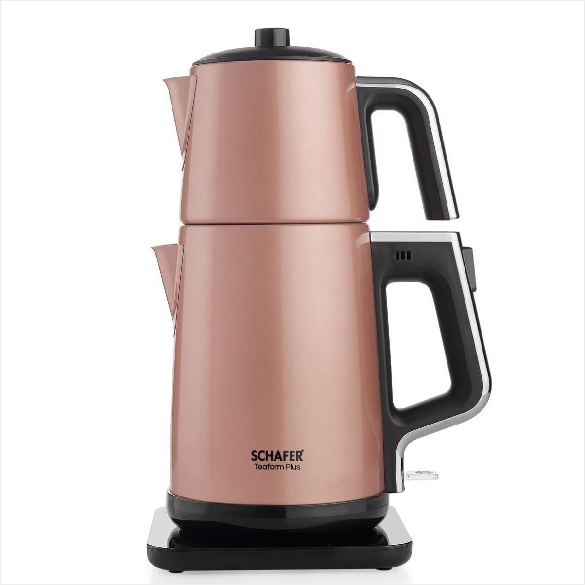 Schafer Teaform Plus Paslanmaz Çay Makinesi-Rosegold