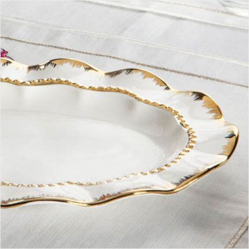 REKABET HS-148B DIAMOND OVAL SUNUM TABAK KÇK 31*21*3