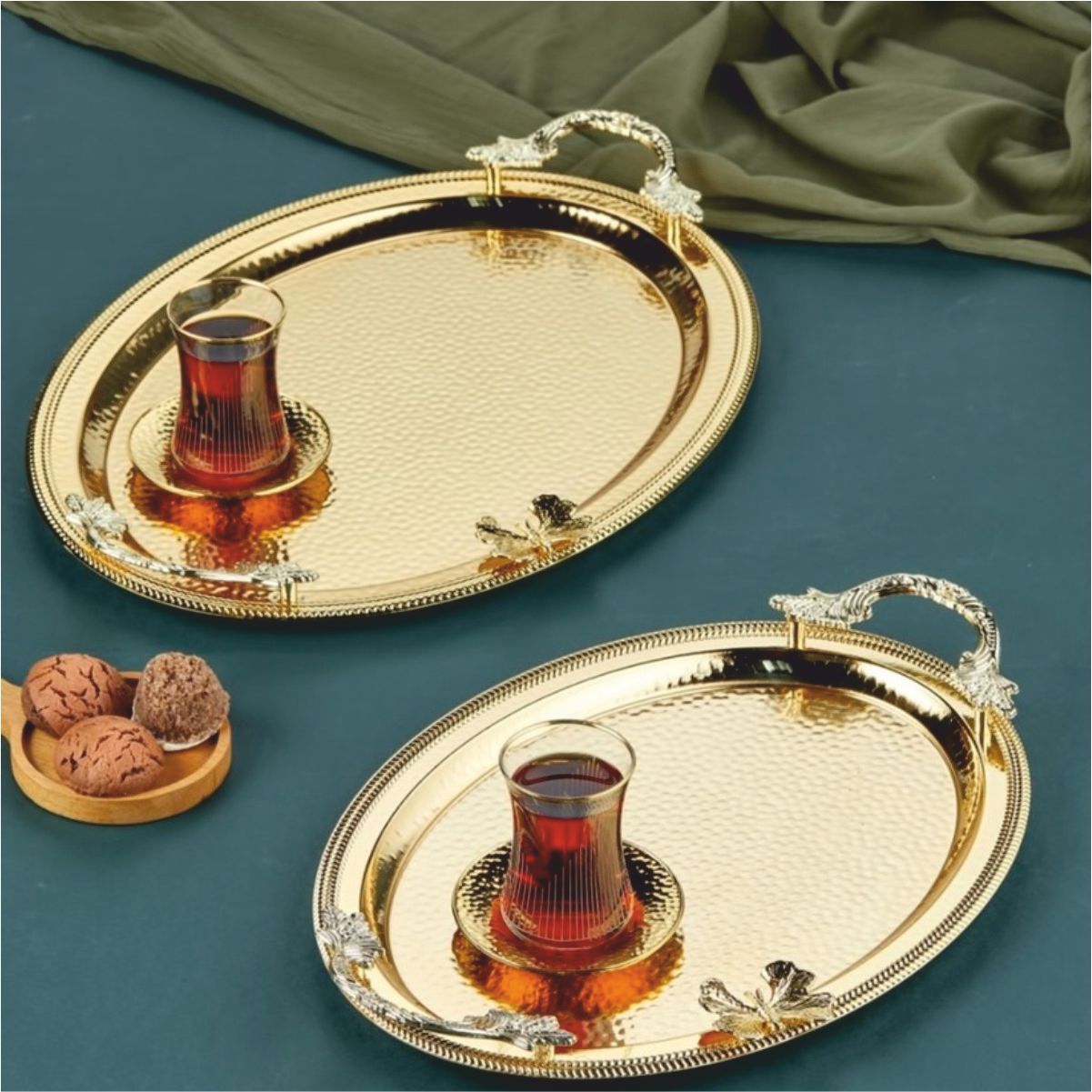 Cooker 5 Ckr3251 Oval 2'Li Metal Tepsi Seti(10)