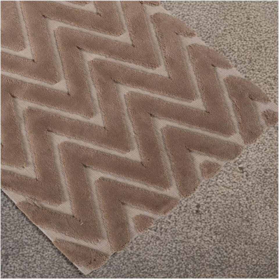 Schafer Home Eleo Pamuk 2 Li Banyo Paspası-Cappuccino