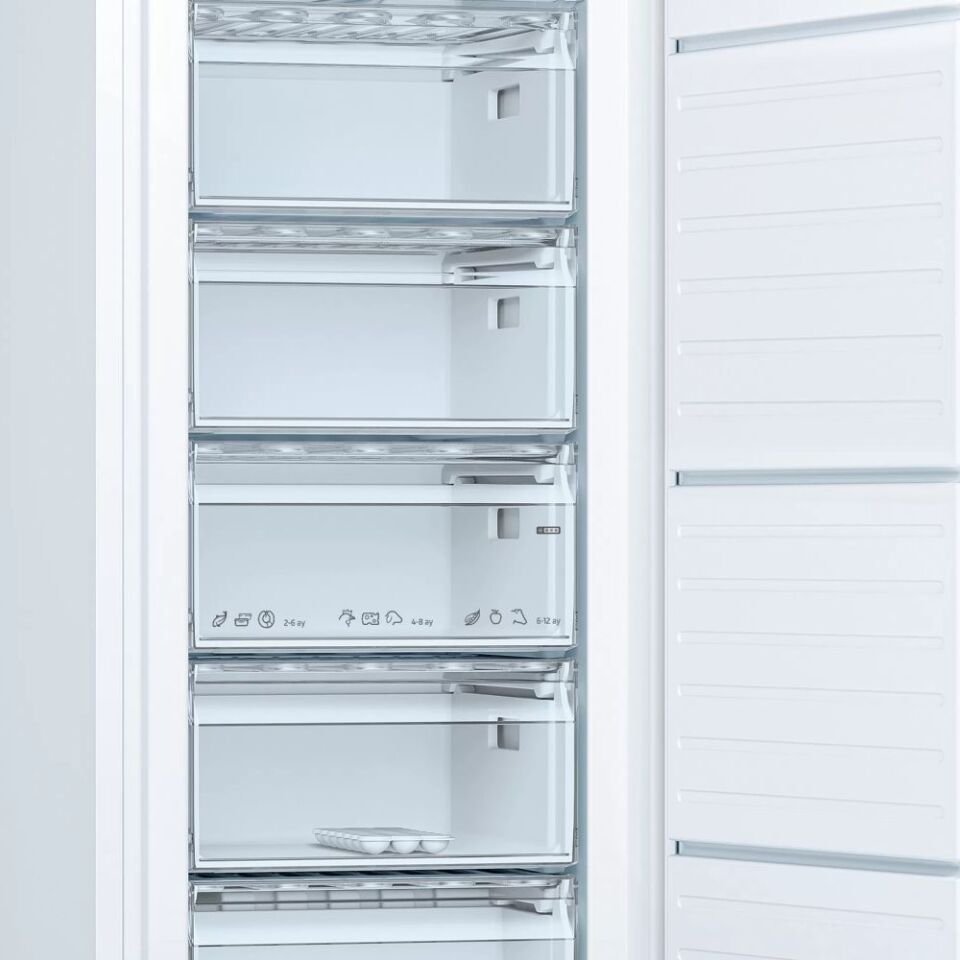 Profilo DF1024WEVV 6 Çekmeceli Dikey Derin Dondurucu