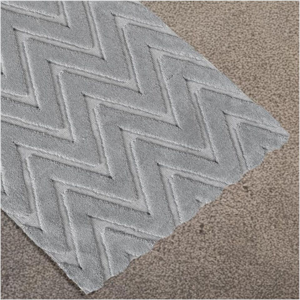 Schafer Home Eleo Pamuk 2 Li Banyo Paspası-Açık Gri