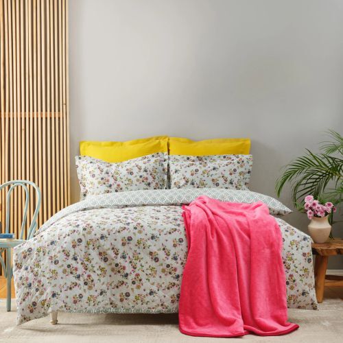 Karaca Home Narlo Fuşya Çift Kişilik Winter Set
