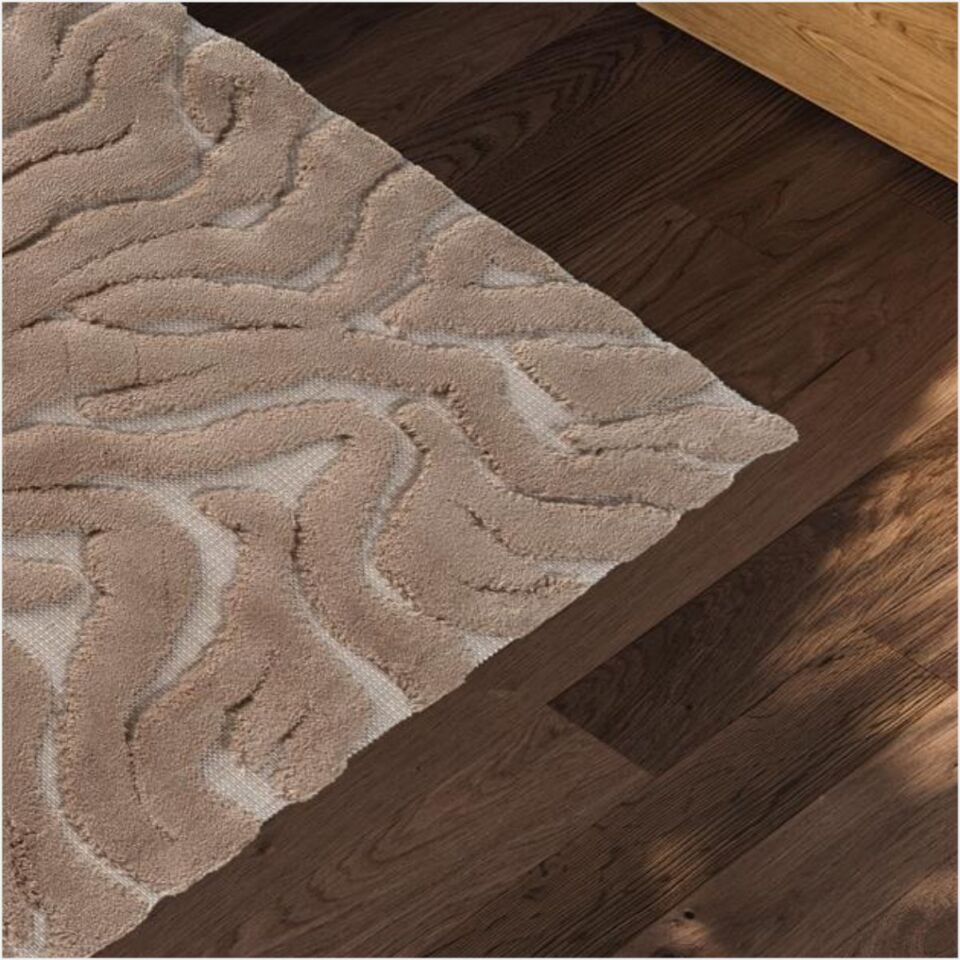 Schafer Home Wild Pamuk 2 Li Banyo Paspası-Cappuccino