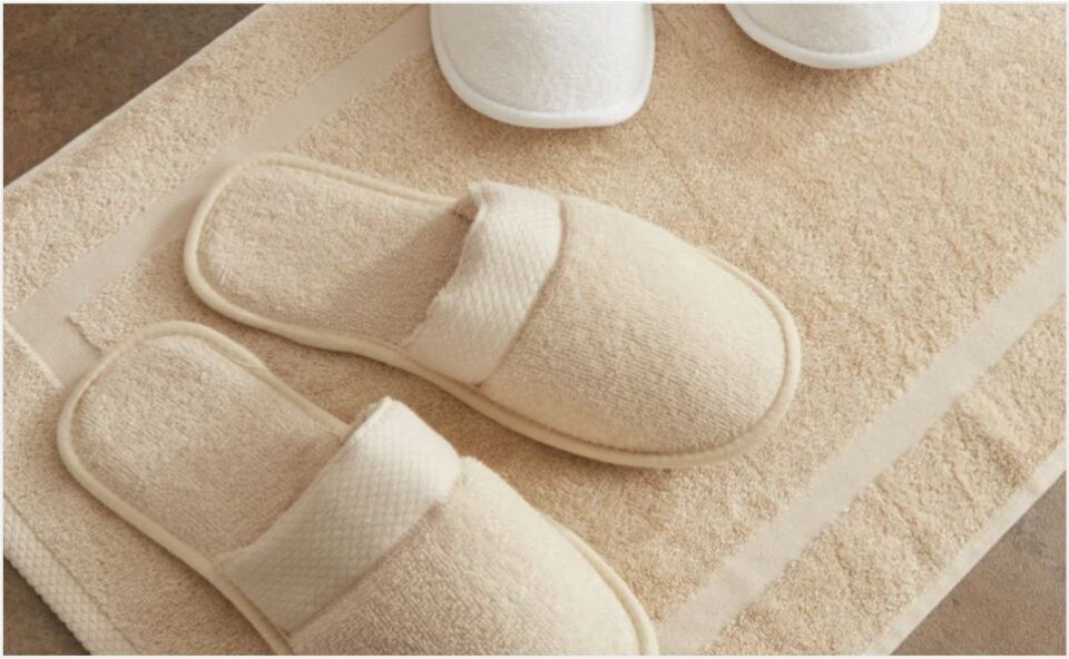 Karaca Home Glory Lurex 9 Parça Aile Banyo Seti Gold-Bej