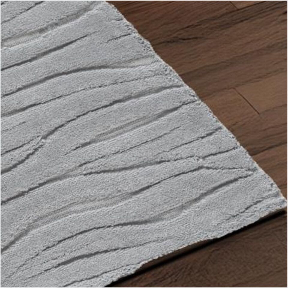 Schafer Home Liva Pamuk 2 Li Banyo Paspası-Açık Gri