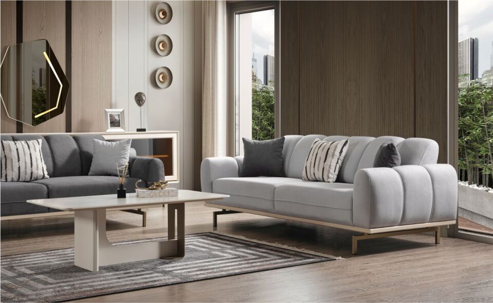 Baymop Milano Koltuk Takımı 3+1+1 Fuji 01 / 3 Lü Fuji 09