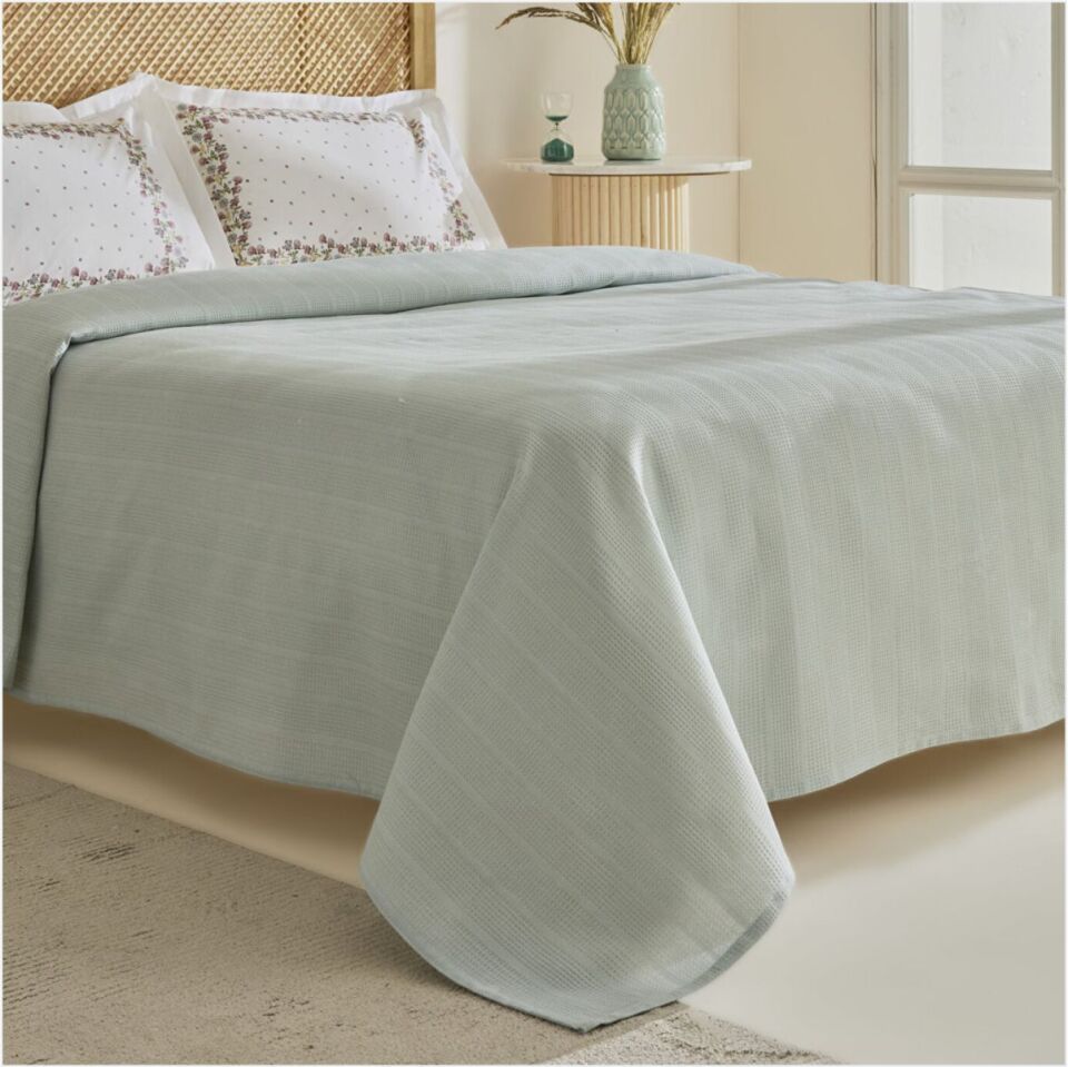 KARACA HOME ROSHELL %100 PAMUK TEK KİŞİLİK PİKE TAKIMI ADAÇAYI