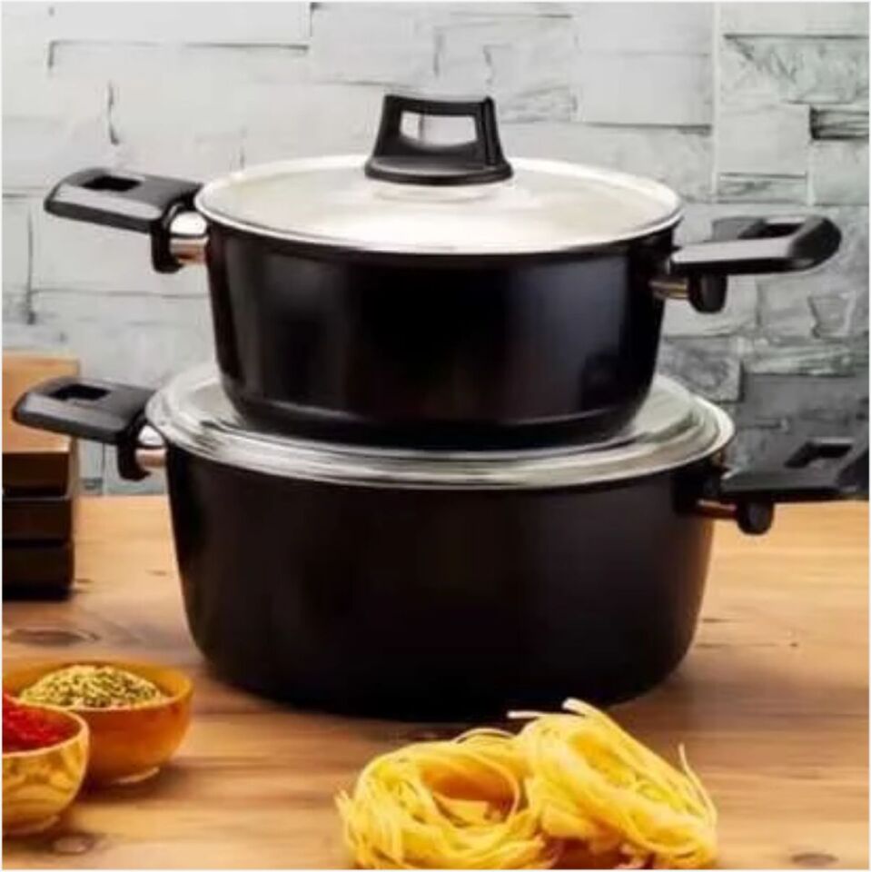 SAFINOX 7 PRÇ SERAMİK  GURME TEFLON SET-3 MM