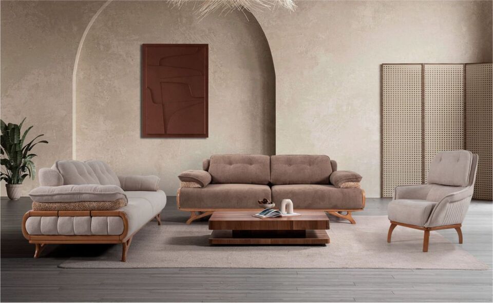 Royal Koltuk Takımı 3+1+1 03 Coco/ 3Lü Coco 05