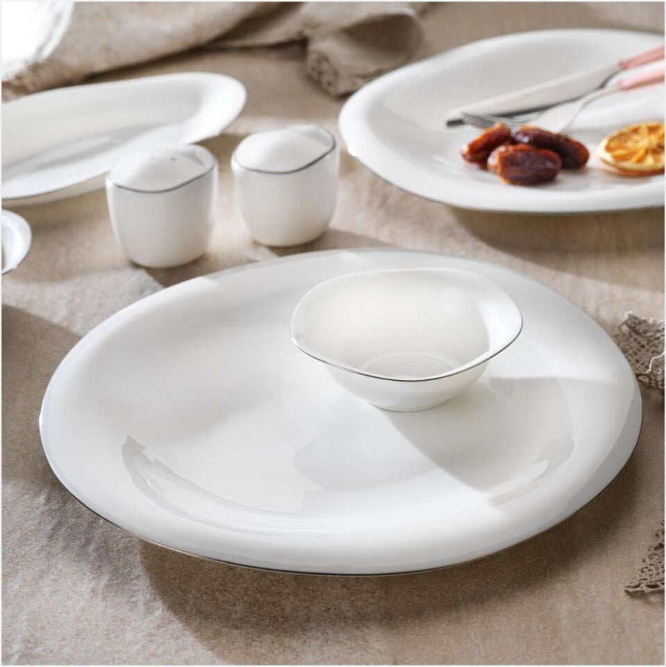 SCHAFER SUPERFİNE BONE ELİXİR KAHVALTI TAKIMI 32 PARÇA PLATİN