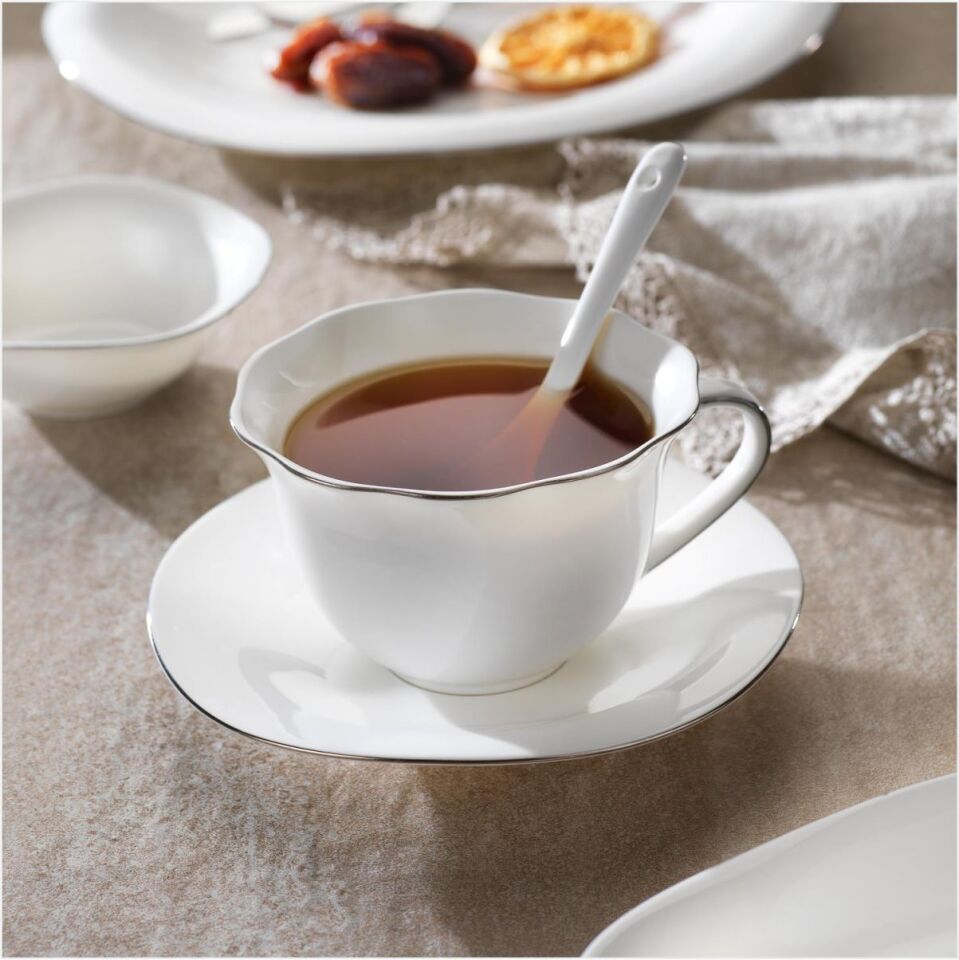 SCHAFER SUPERFİNE BONE ELİXİR KAHVALTI TAKIMI 32 PARÇA PLATİN