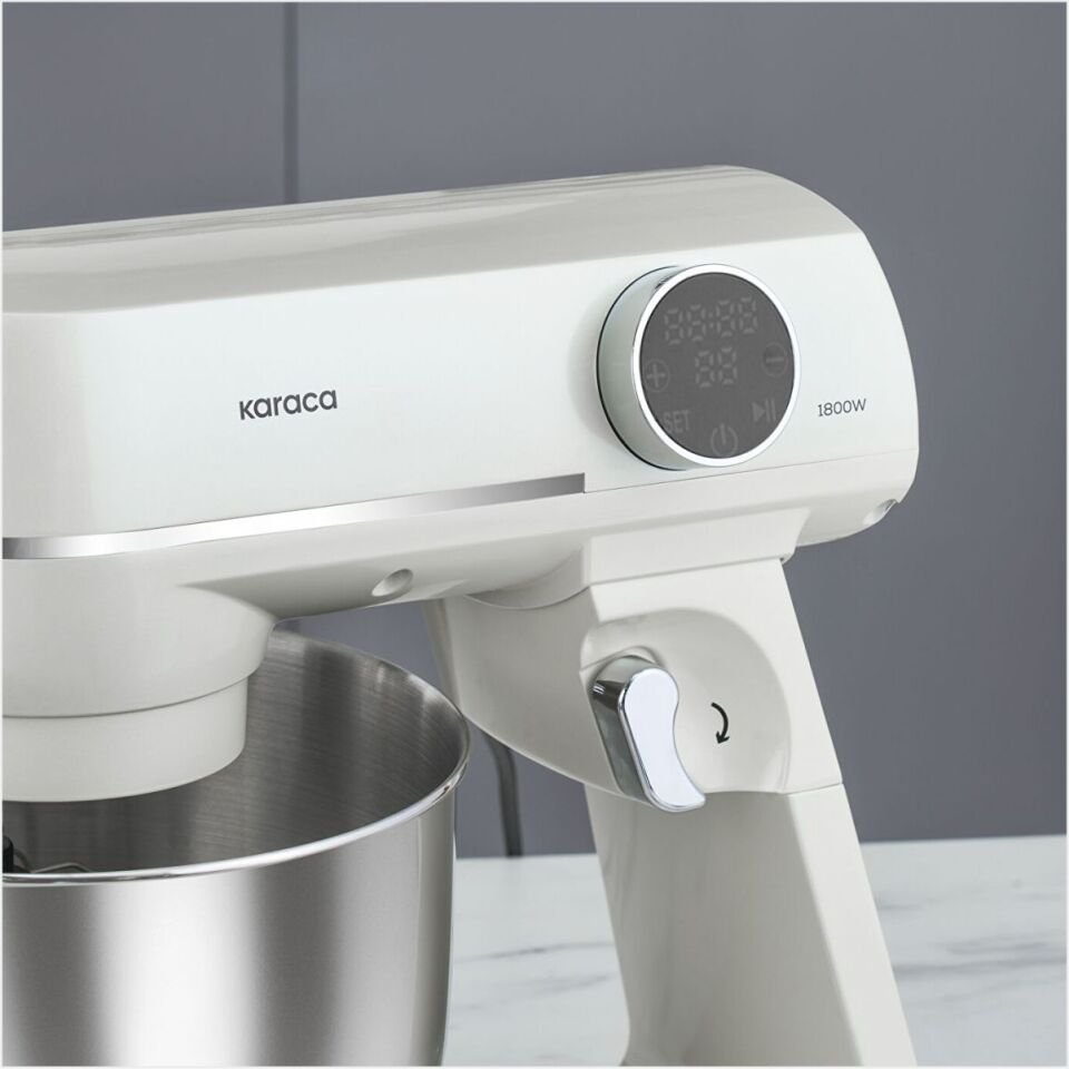 Karaca Multıchef Artısan Dıgıtal Ekran Dokum S.M. P. Whıte