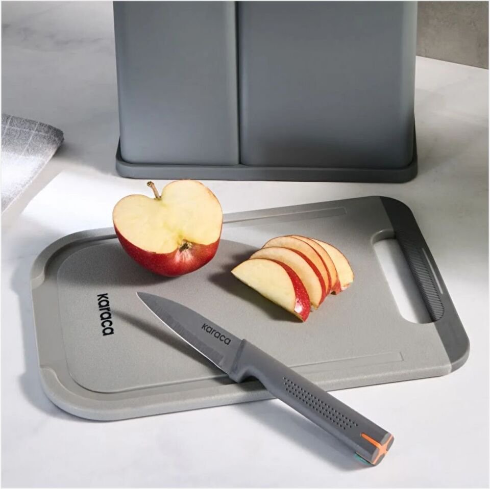 Karaca Yame 12 Parça Servis Setli Bıçak Seti Gri