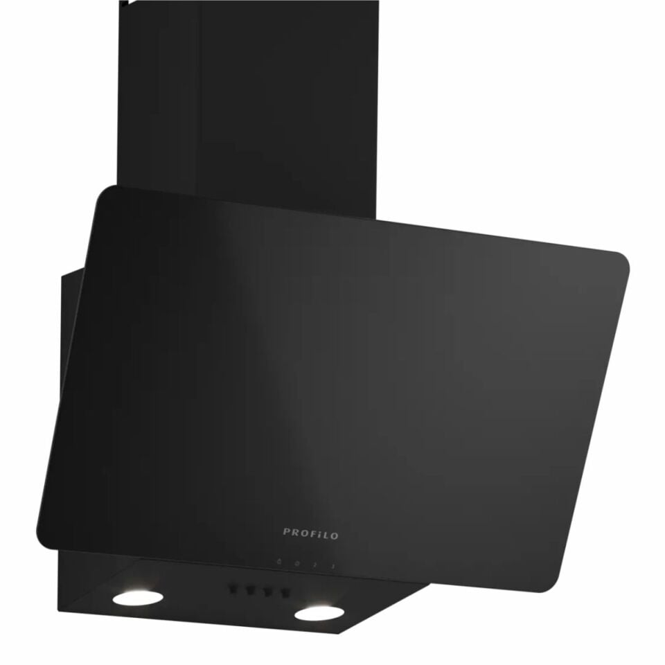 Profilo DVK6J360 Siyah Cam Duvar Tipi Davlumbaz