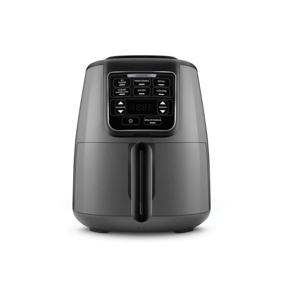 Karaca Air Pro Cook 3 in 1 XL Ev Yemeği, Közleme, Airfryer Space Gray 4 Kişilik