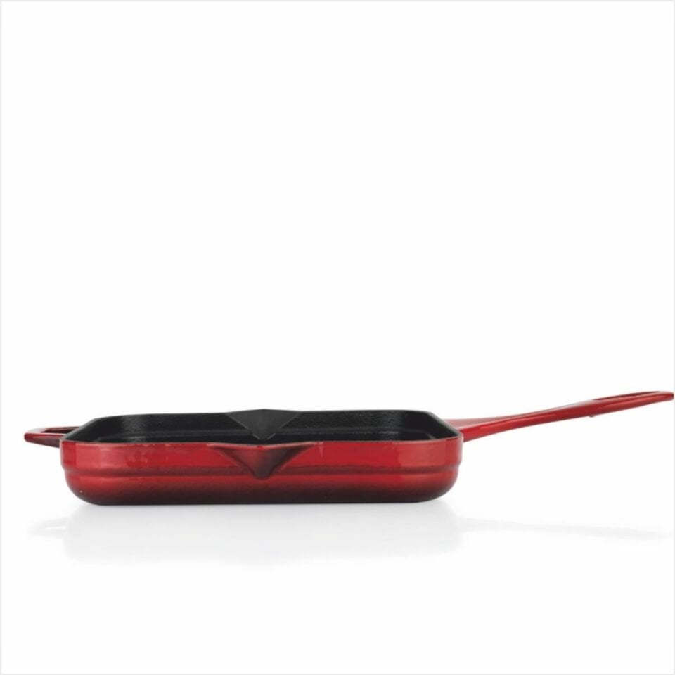Schafer Guss Chef Döküm Kare Kızartma Tavası 28X28Cm-1 Parça