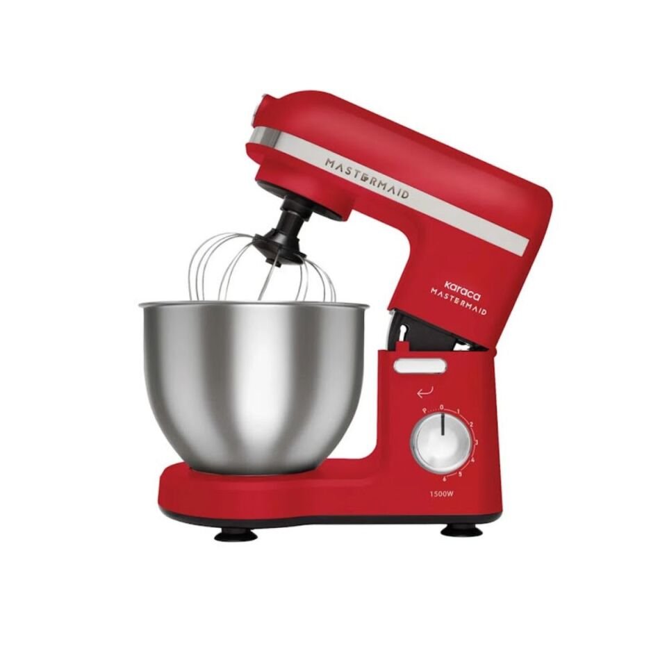Karaca Mastermaid Chef 1500 W 5 lt Kırmızı Stand Mikser