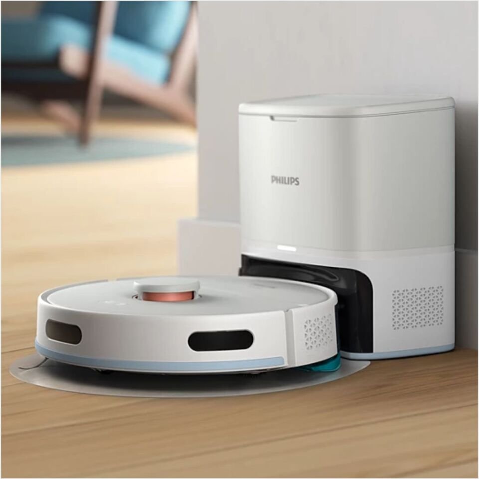 Phılıpsxu2100/25B.İstasyonlu Beyaz Robot Süpürge  **Yeni Ürün**