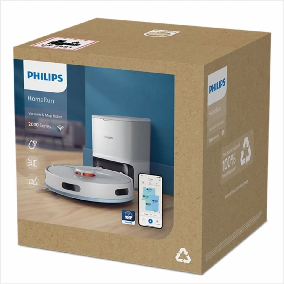 Phılıpsxu2100/25B.İstasyonlu Beyaz Robot Süpürge  **Yeni Ürün**