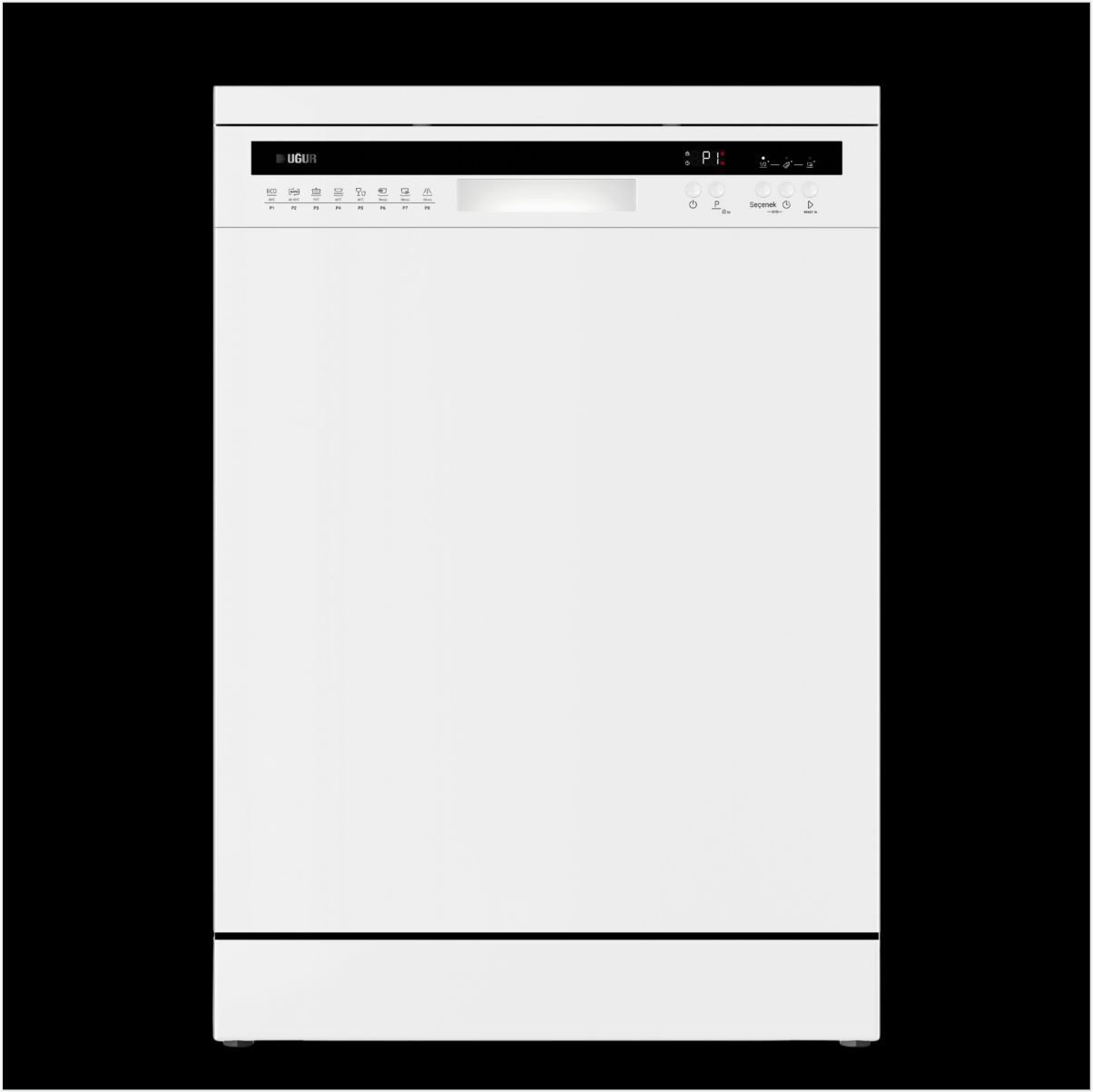 UĞUR UBL 10814 B501 BULAŞIK MAKİNASI BEYAZ