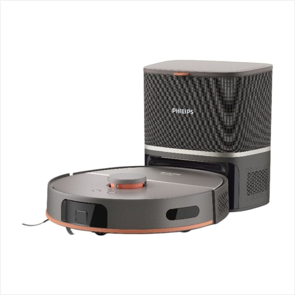 PHILIPS XU5100/20 İPEK BEJ İSTASYONLU ISLAK KURU ROBOT SÜPÜRGE **YENİ ÜRÜN**