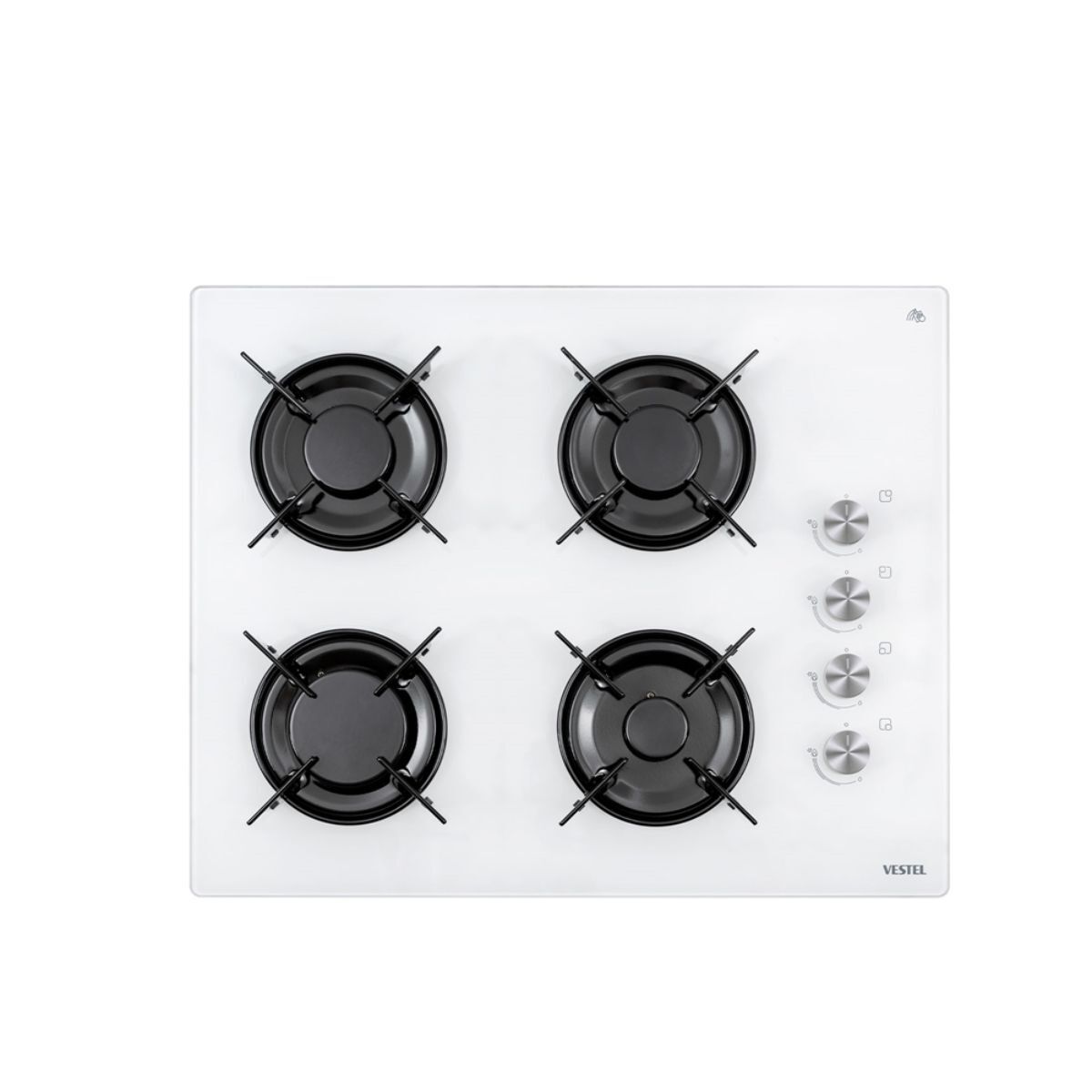 Vestel AO-65104 B-DG-T 65cm 4 Gözlü Gazlı Ankastre Ocak