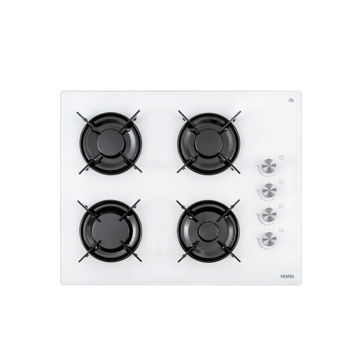 Vestel AO-65104 B-DG-T 65cm 4 Gözlü Gazlı Ankastre Ocak