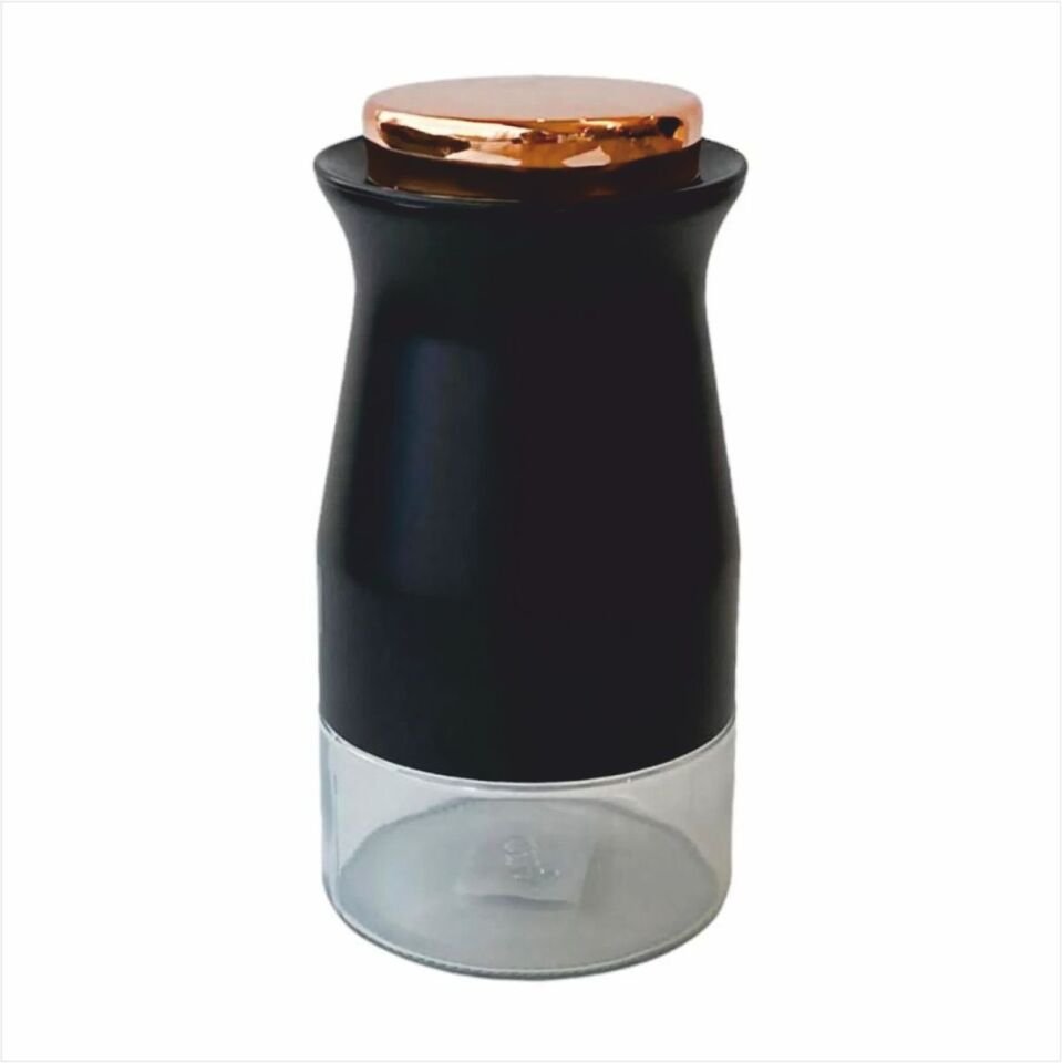 Sembol Kıtchen Art-160 Silindir 31 Cm Spagetti Kavanoz Black-Rosegold