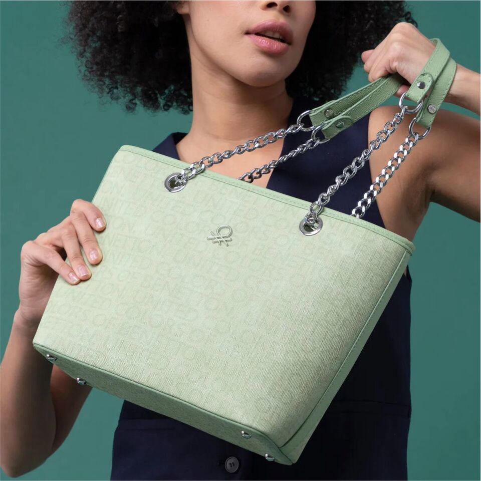 Benetton St  Bnt-1279 Unıted Colors Of  Çanta Yeşil