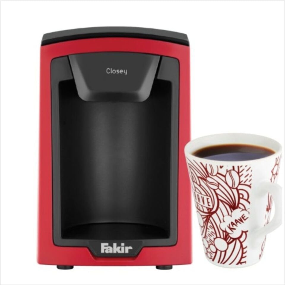 Fakir Closey Kırmızı-Kişisel Filtre Kahve Mak.