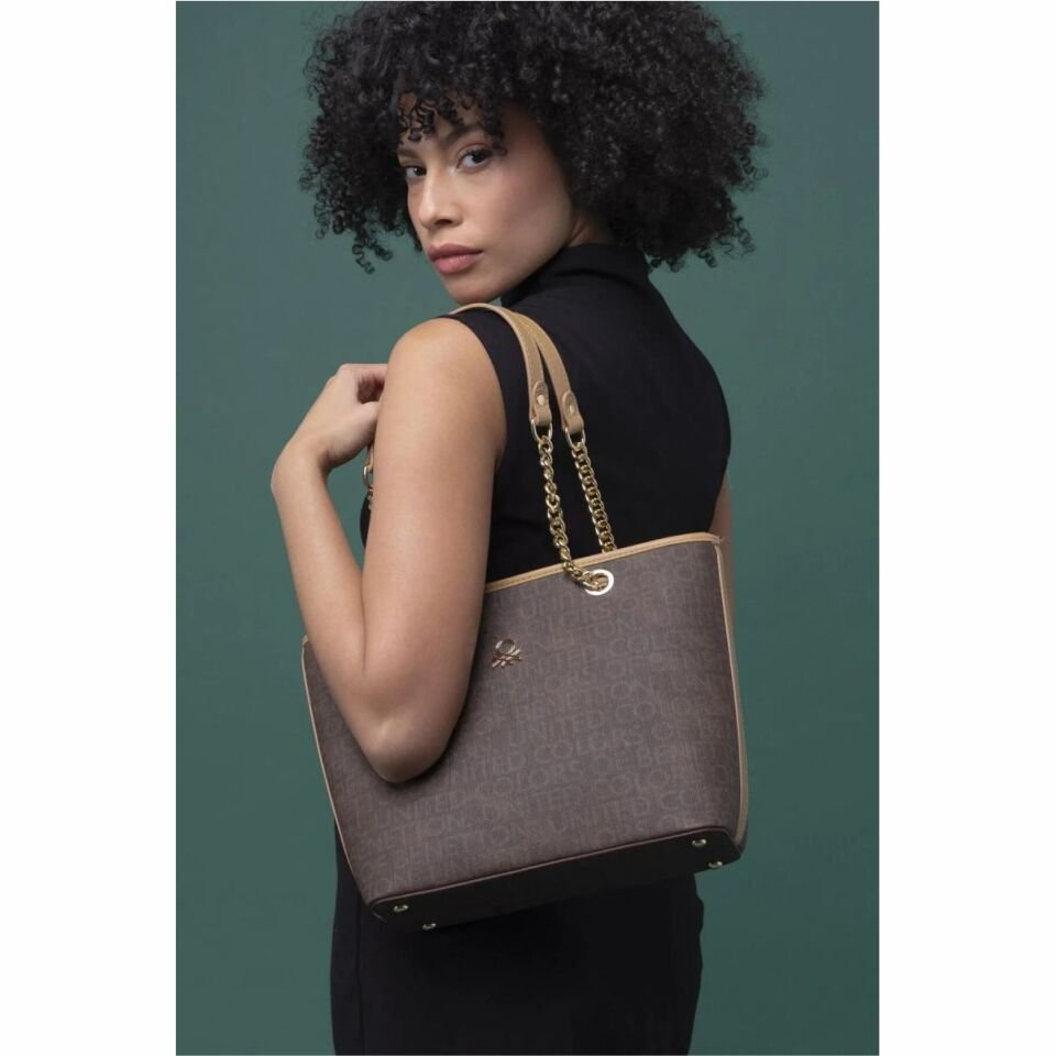 Benetton St  Bnt-1279 Unıted Colors Of  Çanta Kahve - Camel
