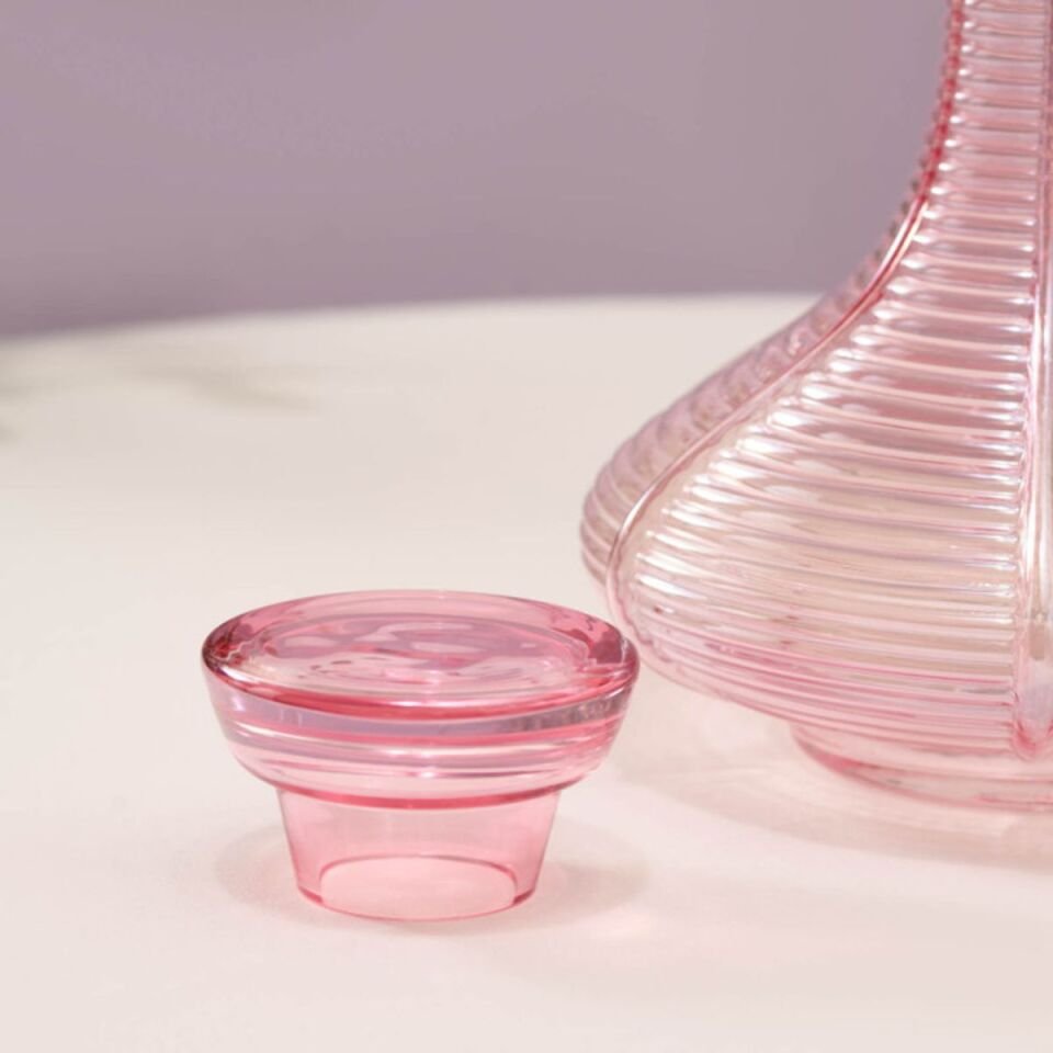 Karaca Liebe 25 Parça Bardak Seti Pembe