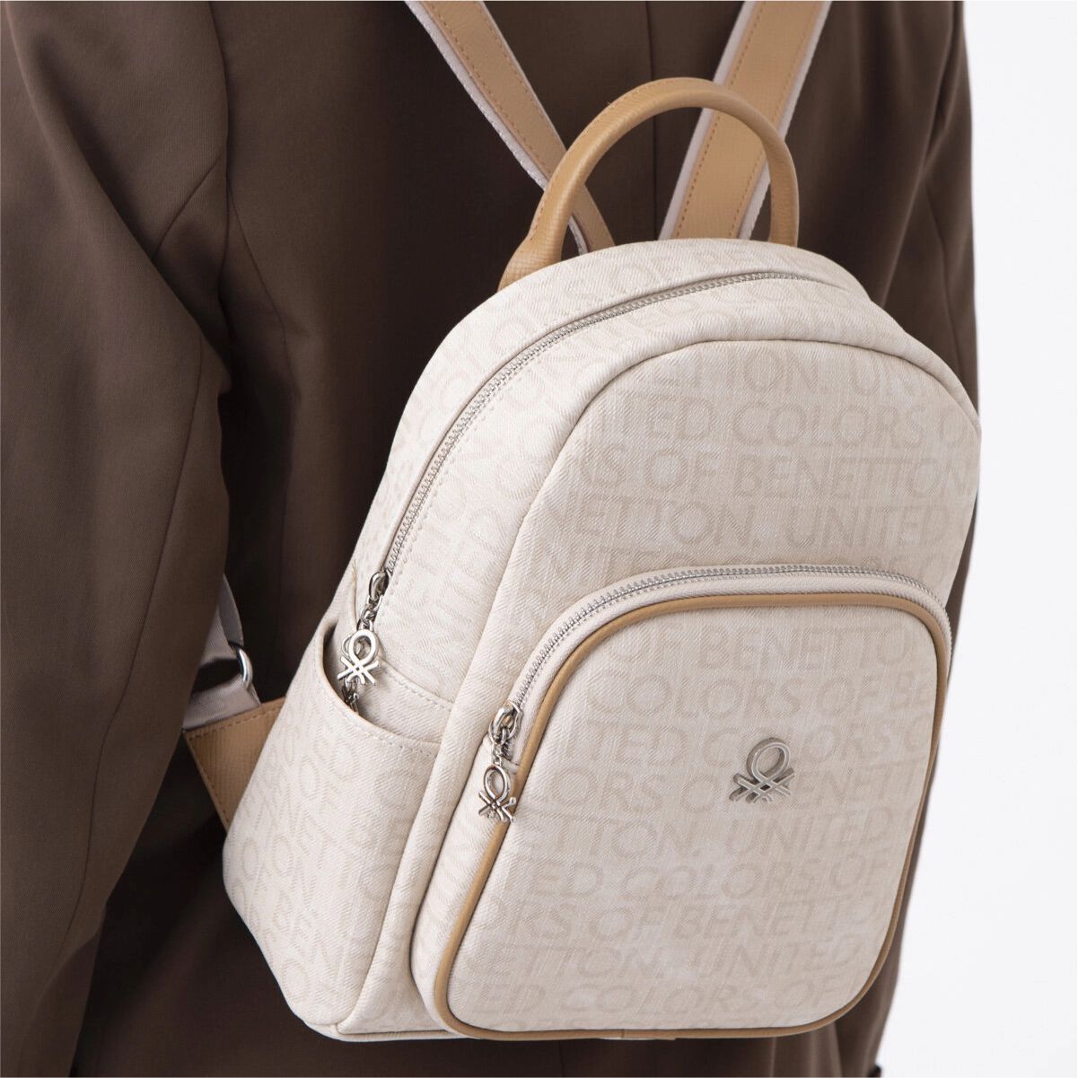 Benetton St  Bnt-1280 Unıted Colors Of  Çanta Bej-Camel