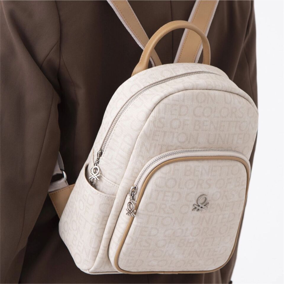 Benetton St  Bnt-1280 Unıted Colors Of  Çanta Bej-Camel