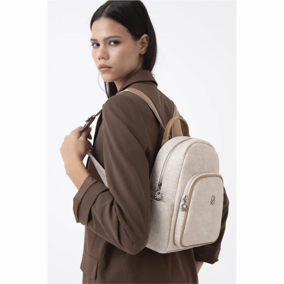 Benetton St  Bnt-1280 Unıted Colors Of  Çanta Bej-Camel