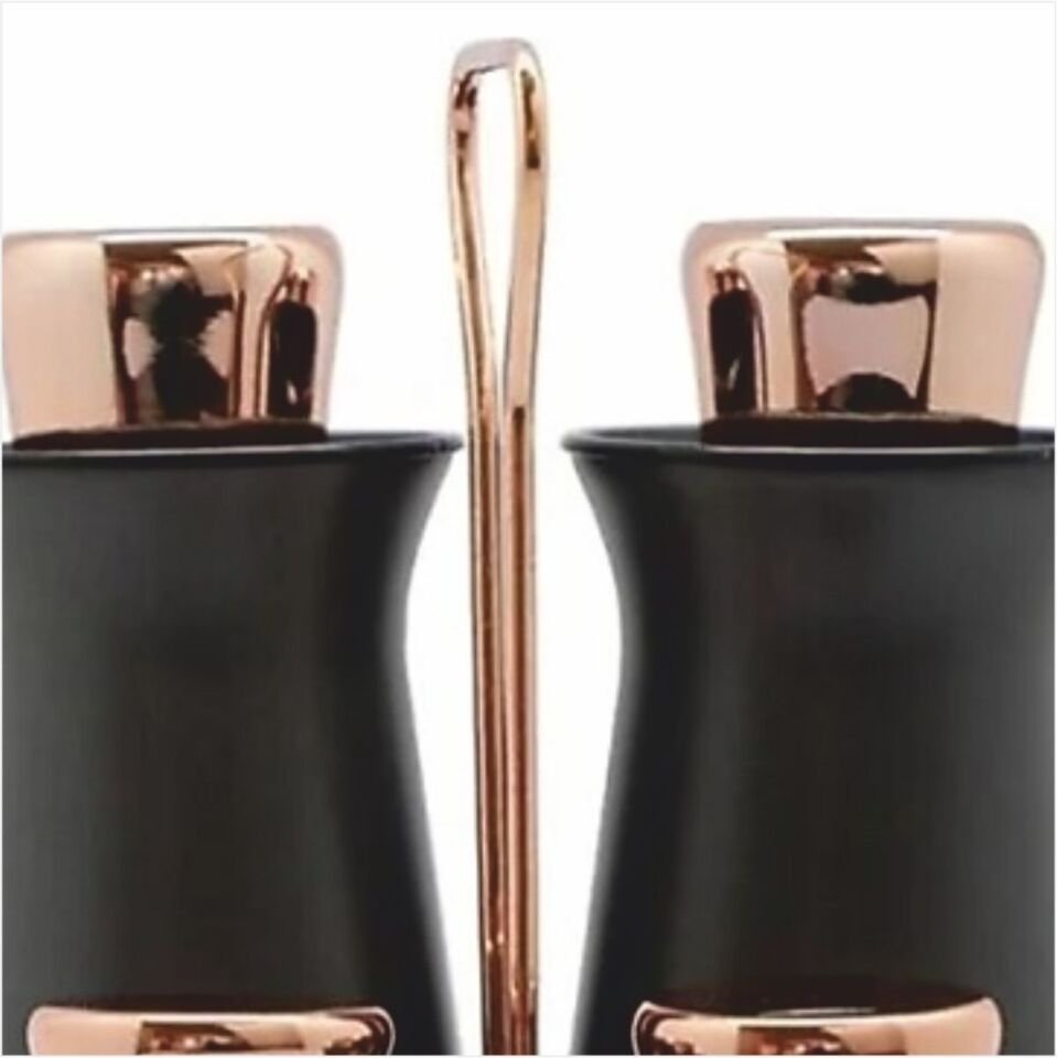 Sembol Kıtchen Art-45 Standlı 4'Lü Yağdanlık Green-Gold