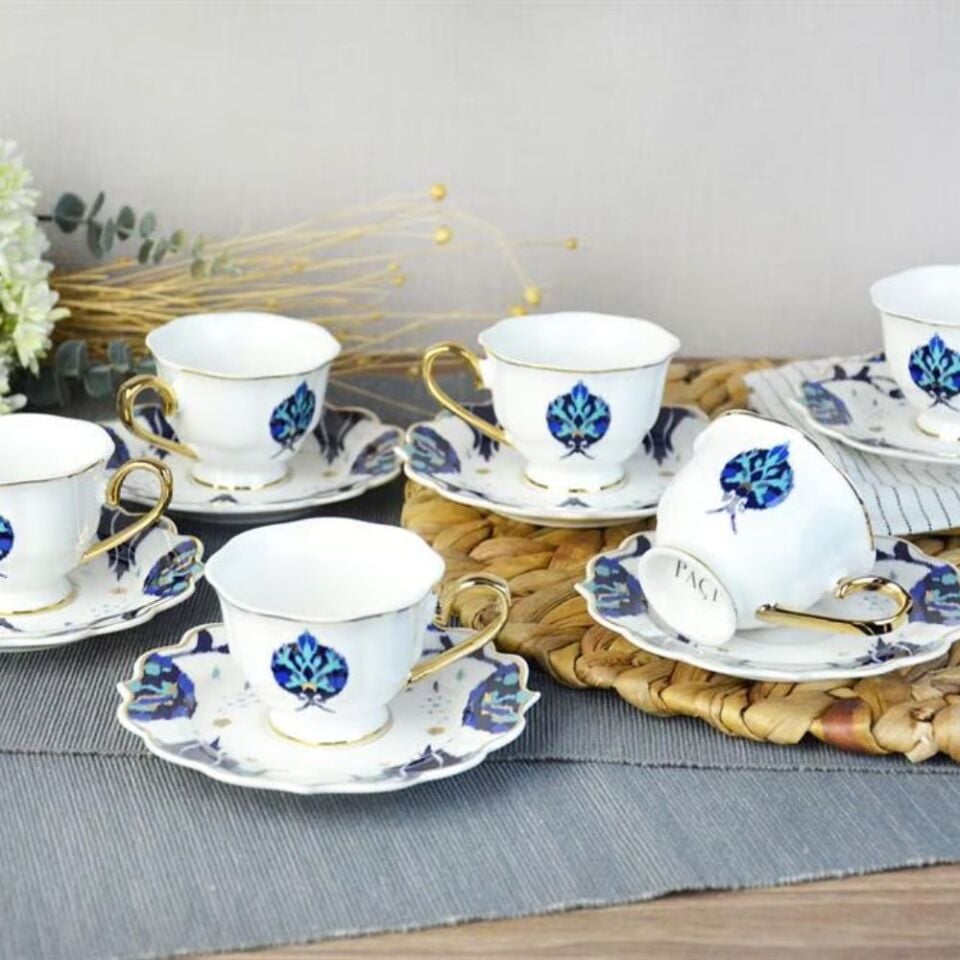 Şener Por-101810Paçi-Valeria Por.6Lı Kahve Fincanı