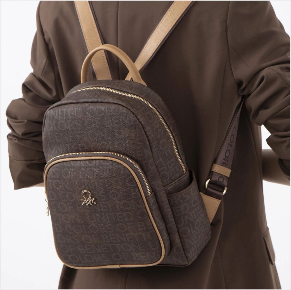 Benetton St  Bnt-1280 Unıted Colors Of  Çanta Kahve - Camel