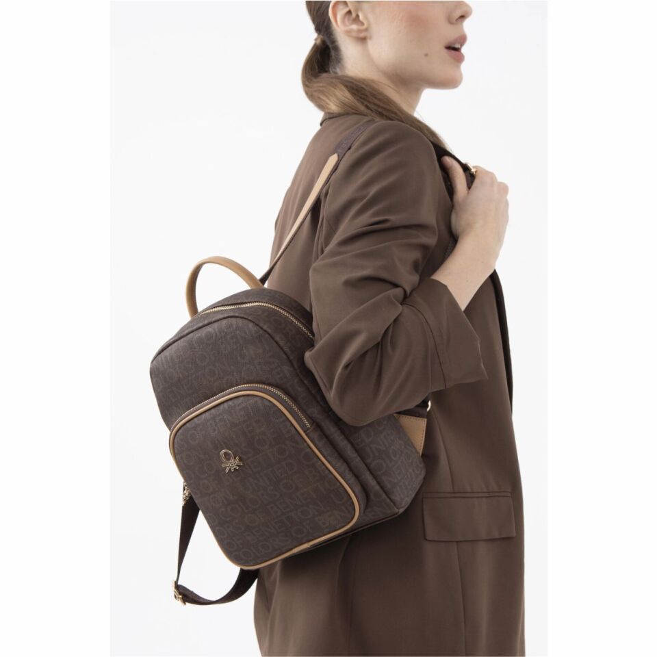 Benetton St  Bnt-1280 Unıted Colors Of  Çanta Kahve - Camel