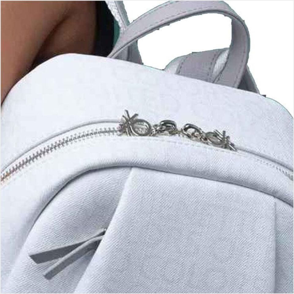Benetton St  Bnt-1281 Unıted Colors Of  Çanta Beyaz-Açık Gri
