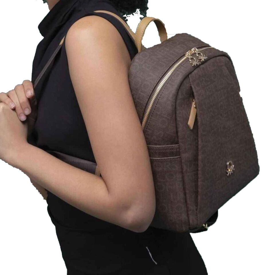 Benetton St  Bnt-1281 Unıted Colors Of  Çanta Kahve - Camel