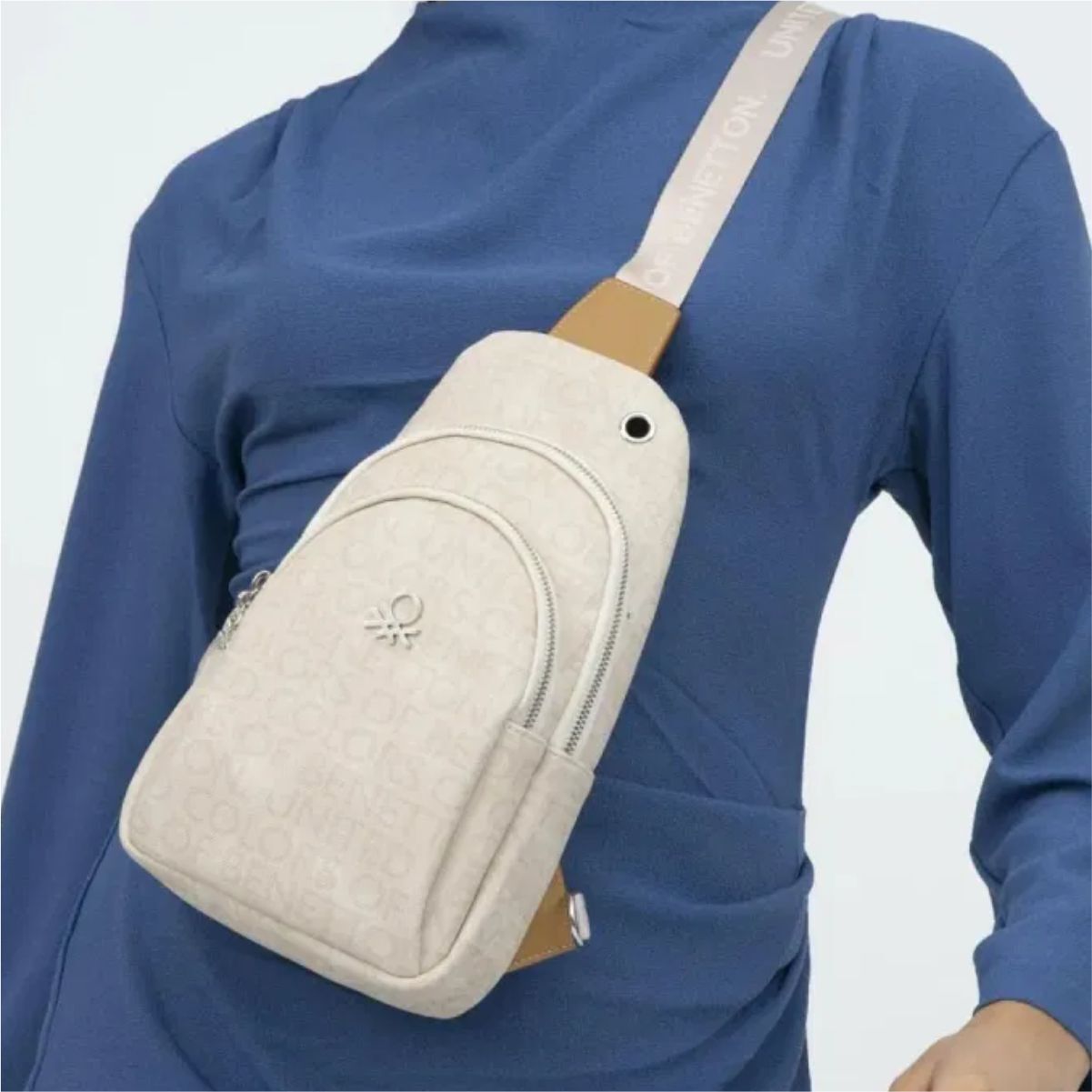 Benetton St  Bnt-1286 Unıted Colors Of  Çanta Bej-Camel