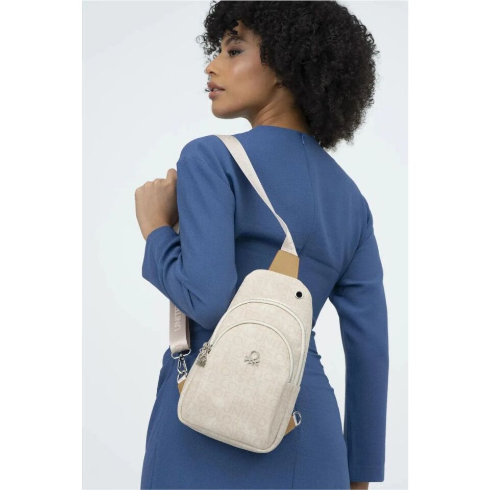 Benetton St  Bnt-1286 Unıted Colors Of  Çanta Bej-Camel