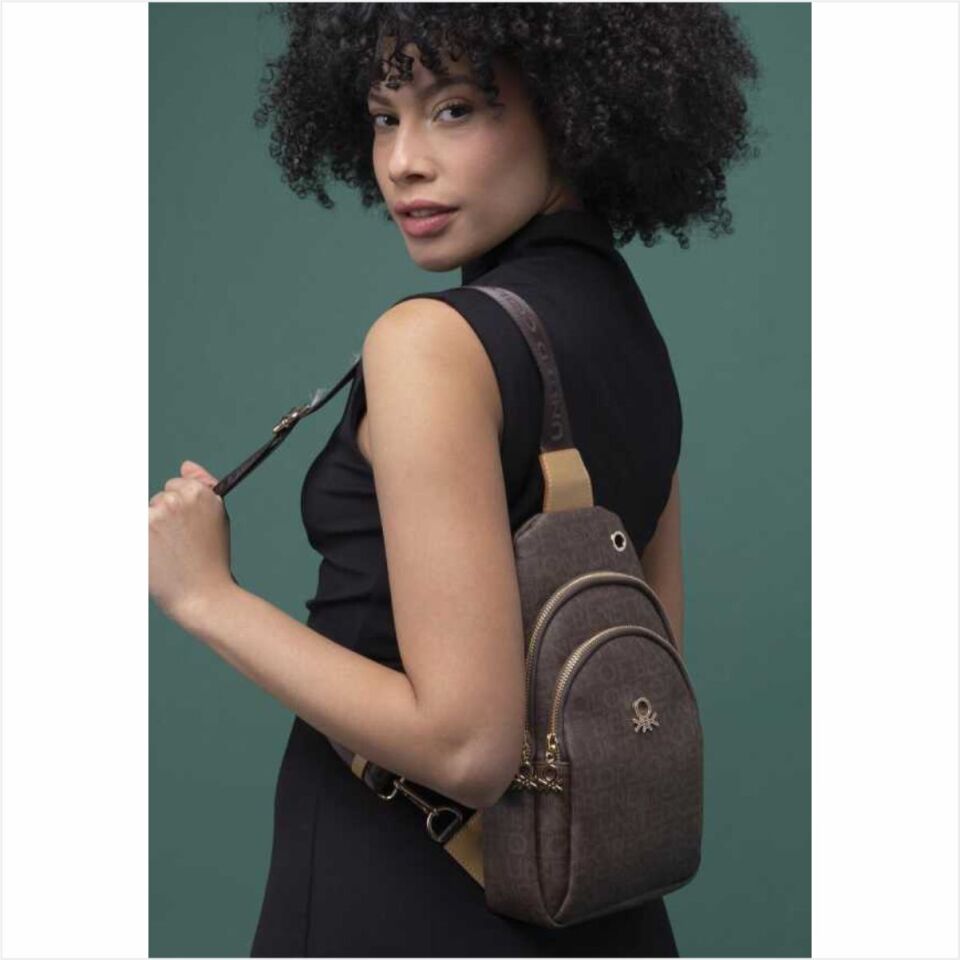 Benetton  St  Bnt-1286 Unıted Colors Of  Çanta Kahve - Camel