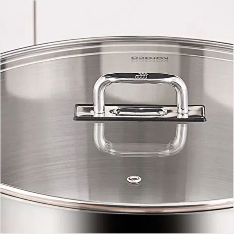 Karaca Nazen Çelik Tencere 38 Cm