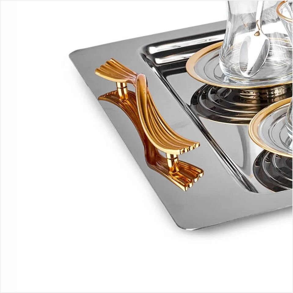 KARACA ALBA 40 PARÇA ÇAY SETİ, GOLD