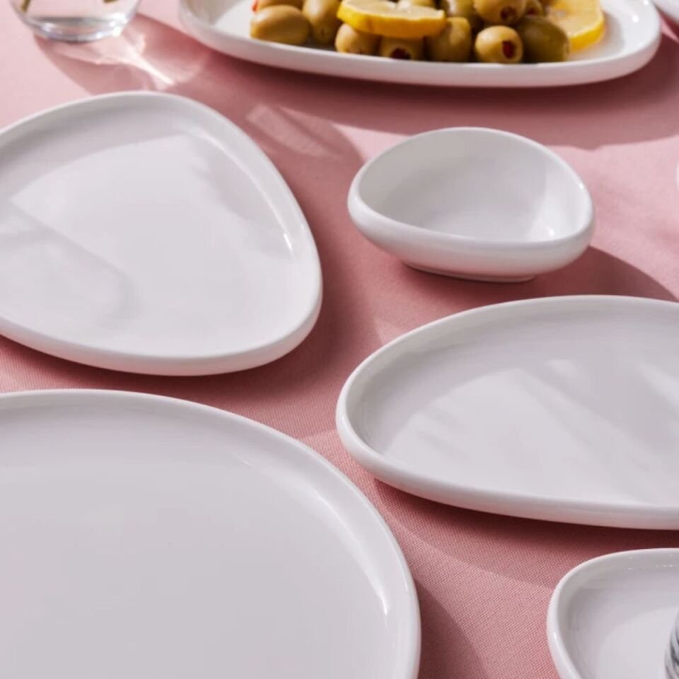 Karaca Forever Bone Miranda 26 Parça 6 Kişilik Kahvaltı Takımı